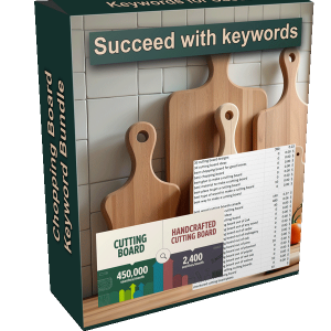 Chopping Board keyword Research Bundle
